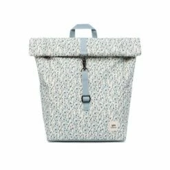Lefrik Mini Roll Backpack 13" Printed Flowers 9 Lefrik Mini Roll Backpack 13" Printed Flowers -NL Rugzak Verkoopwinkel roll mini flowers frontal