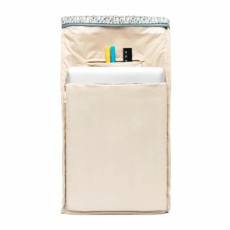 Lefrik Mini Roll Backpack 13" Printed Flowers 6 Lefrik Mini Roll Backpack 13" Printed Flowers - Afbeelding 4