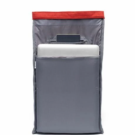 Lefrik Mini Roll Backpack 13" Mini Red 5 Lefrik Mini Roll Backpack 13" Mini Red - Afbeelding 3