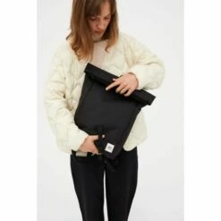 Lefrik Mini Roll Backpack 13" Black -NL Rugzak Verkoopwinkel roll mini black 8