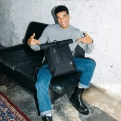 GOT BAG RollTop Lite Backpack 15" Black 17 GOT BAG RollTop Lite Backpack 15" Black -NL Rugzak Verkoopwinkel rolltop light black moods 03 3