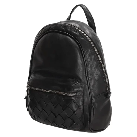 Micmacbags Artisan Rugzak Zwart 4 Micmacbags Artisan Rugzak Zwart - Afbeelding 2