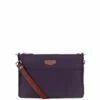 Hexagona Pop Clutch Violet -NL Rugzak Verkoopwinkel sac porte travers hexagona ref 50526 violet 26 18