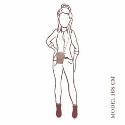 MOSZ Telefoontasje Suède Snake Cognac Brushed Silver -NL Rugzak Verkoopwinkel saffiano pink light 3