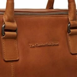 Chesterfield Salvador Kantoortas Waxed Pull Up Cognac -NL Rugzak Verkoopwinkel salvador 4