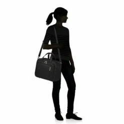Samsonite Respark Laptop Shoulder Bag 15.6'' Ozone Black 15 Samsonite Respark Laptop Shoulder Bag 15.6'' Ozone Black -NL Rugzak Verkoopwinkel samsonite respark 143334 ozone black 5