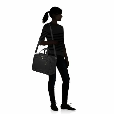 Samsonite Respark Laptop Shoulder Bag 15.6'' Ozone Black 9 Samsonite Respark Laptop Shoulder Bag 15.6'' Ozone Black - Afbeelding 7