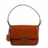 Burkely Modest Meghan Satchel Shoulderbag Cognac 1 Burkely Modest Meghan Satchel Shoulderbag Cognac -NL Rugzak Verkoopwinkel satchel cognac