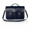 OldSchool Bags Schooltas Extra Large Marine Blauw -NL Rugzak Verkoopwinkel schoudertas leer oldschool bags xl marineblauw