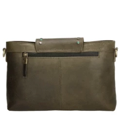 Micmacbags Masterpiece Schoudertas Olijfgroen 29 -NL Rugzak Verkoopwinkel schoudertas olijfgroen micmac 3