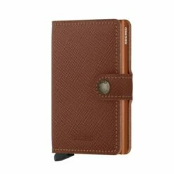 Secrid Mini Wallet Portemonnee Saffiano Caramel