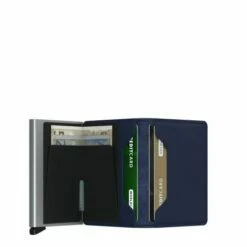 Secrid Slim Wallet Portemonnee Original Navy -NL Rugzak Verkoopwinkel secrid s original navy open