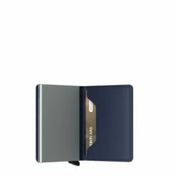 Secrid Slim Wallet Portemonnee Original Navy -NL Rugzak Verkoopwinkel secrid s original navy semi open