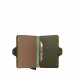 Secrid Twin Wallet Portemonnee Saffiano Olive 10 Secrid Twin Wallet Portemonnee Saffiano Olive -NL Rugzak Verkoopwinkel secrid twinwallet saffiano olive semi open
