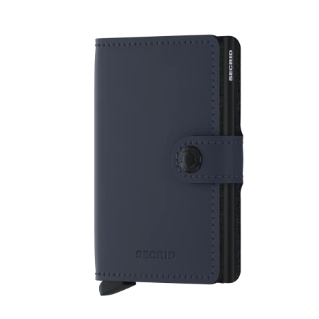 Secrid Mini Wallet Portemonnee Matte Night Blue 3 Secrid Mini Wallet Portemonnee Matte Night Blue