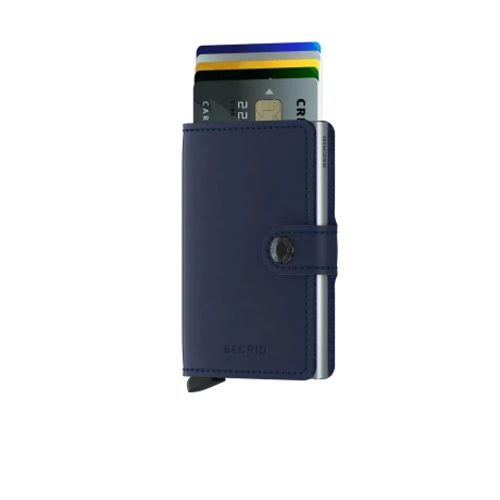 Secrid Mini Wallet Portemonnee Original Navy 4 Secrid Mini Wallet Portemonnee Original Navy - Afbeelding 2