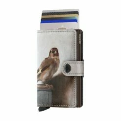 Secrid Mini Wallet Art Portemonnee Mauritshuis Goldfinch -NL Rugzak Verkoopwinkel secrid mini wallet goldfinch 2