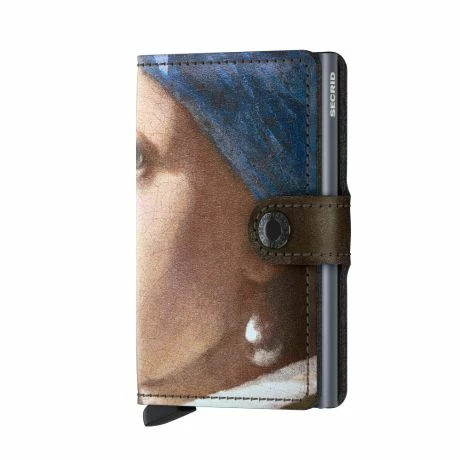Secrid Mini Wallet Art Portemonnee Mauritshuis Pearl Earring 3 Secrid Mini Wallet Art Portemonnee Mauritshuis Pearl Earring