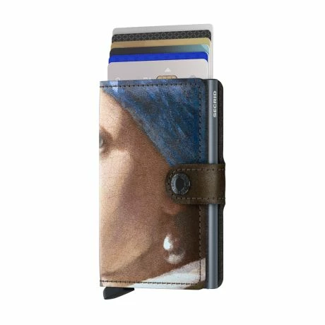 Secrid Mini Wallet Art Portemonnee Mauritshuis Pearl Earring 4 Secrid Mini Wallet Art Portemonnee Mauritshuis Pearl Earring - Afbeelding 2