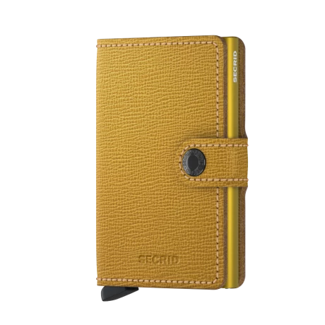 Secrid Mini Wallet Portemonnee Crisple Ochre 3 Secrid Mini Wallet Portemonnee Crisple Ochre
