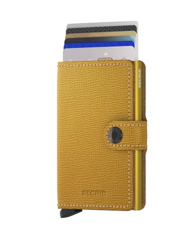 Secrid Mini Wallet Portemonnee Crisple Ochre 4 Secrid Mini Wallet Portemonnee Crisple Ochre - Afbeelding 2