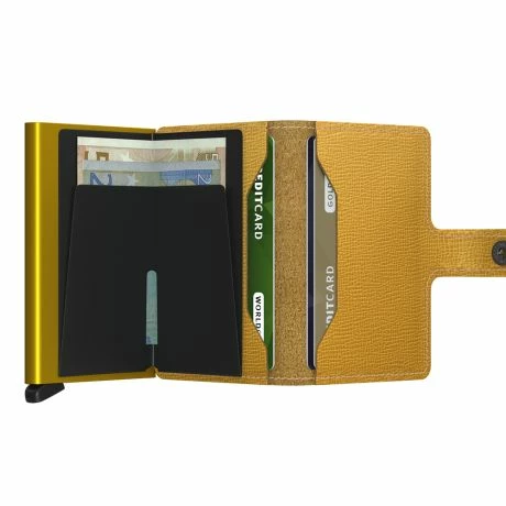 Secrid Mini Wallet Portemonnee Crisple Ochre 5 Secrid Mini Wallet Portemonnee Crisple Ochre - Afbeelding 3