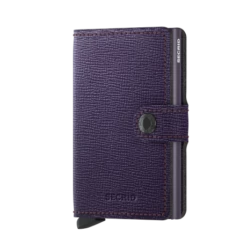 Secrid Mini Wallet Portemonnee Crisple Purple