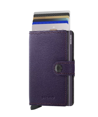 Secrid Mini Wallet Portemonnee Crisple Purple 4 Secrid Mini Wallet Portemonnee Crisple Purple - Afbeelding 2