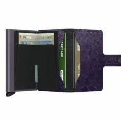 Secrid Mini Wallet Portemonnee Crisple Purple 9 Secrid Mini Wallet Portemonnee Crisple Purple -NL Rugzak Verkoopwinkel secrid miniwallet crisple purple open