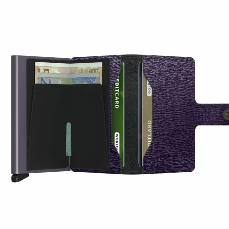 Secrid Mini Wallet Portemonnee Crisple Purple 5 Secrid Mini Wallet Portemonnee Crisple Purple - Afbeelding 3