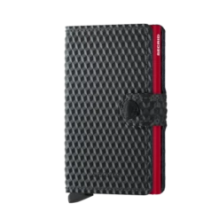 Secrid Mini Wallet Portemonnee Cubic Black-Red