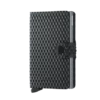 Secrid Mini Wallet Portemonnee Cubic Black-Titanium -NL Rugzak Verkoopwinkel secrid miniwallet cubic black titanium front