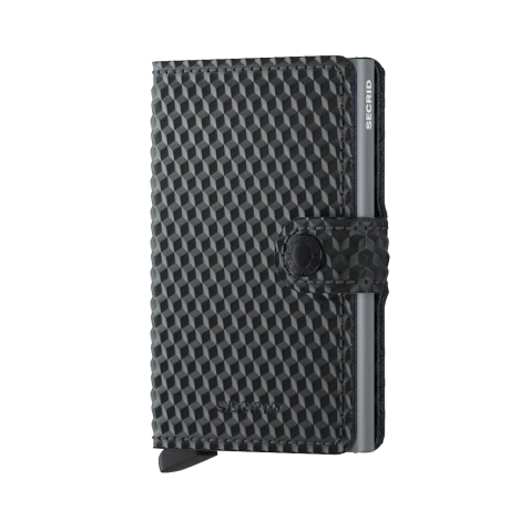Secrid Mini Wallet Portemonnee Cubic Black-Titanium 3 Secrid Mini Wallet Portemonnee Cubic Black-Titanium