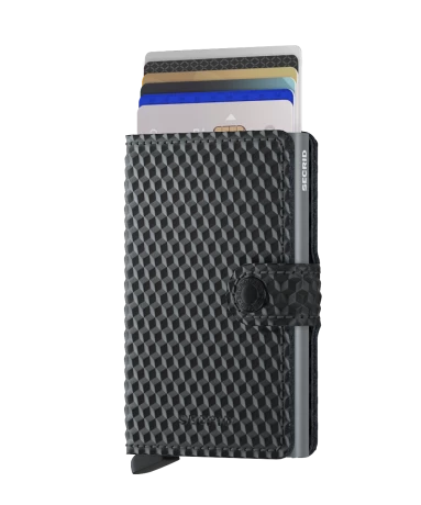 Secrid Mini Wallet Portemonnee Cubic Black-Titanium 4 Secrid Mini Wallet Portemonnee Cubic Black-Titanium - Afbeelding 2