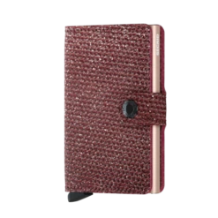 Secrid Mini Wallet Portemonnee Sparkle Red