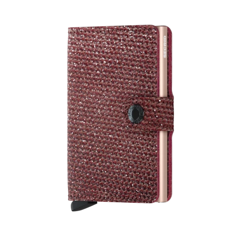 Secrid Mini Wallet Portemonnee Sparkle Red 3 Secrid Mini Wallet Portemonnee Sparkle Red