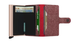 Secrid Mini Wallet Portemonnee Sparkle Red 9 Secrid Mini Wallet Portemonnee Sparkle Red -NL Rugzak Verkoopwinkel secrid miniwallet sparkle red open