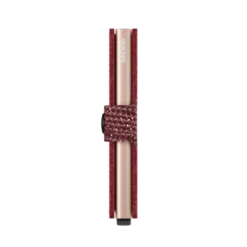 Secrid Mini Wallet Portemonnee Sparkle Red 11 Secrid Mini Wallet Portemonnee Sparkle Red -NL Rugzak Verkoopwinkel secrid miniwallet sparkle red side