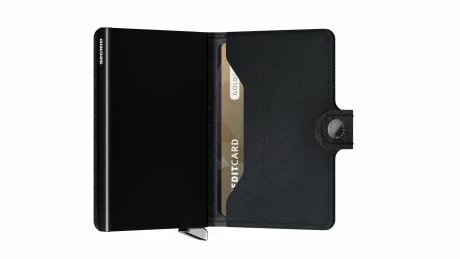 Secrid Premium Mini Wallet Portemonnee Emboss Lines Black 6 Secrid Premium Mini Wallet Portemonnee Emboss Lines Black - Afbeelding 4