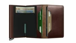 Secrid Premium Slim Wallet Portemonnee Dusk Dark Brown 12 Secrid Premium Slim Wallet Portemonnee Dusk Dark Brown -NL Rugzak Verkoopwinkel secrid premium slimwallet dusk dark brown open