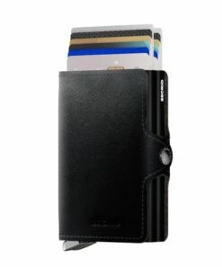Secrid Premium Twin Wallet Portemonnee Dusk Black -NL Rugzak Verkoopwinkel secrid premium twinwallet dusk black front cards