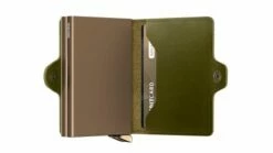 Secrid Premium Twin Wallet Portemonnee Dusk Olive 13 Secrid Premium Twin Wallet Portemonnee Dusk Olive -NL Rugzak Verkoopwinkel secrid premium twinwallet dusk olive semi open