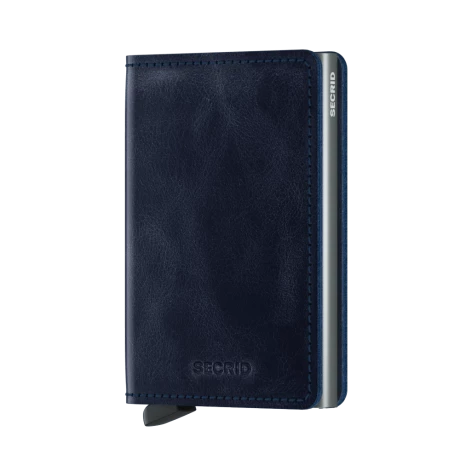 Secrid Slim Wallet Portemonnee Vintage Blue