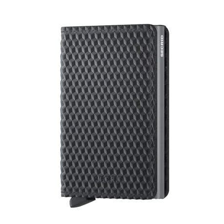 Secrid Slim Wallet Portemonnee Cubic Black-Titanium 3 Secrid Slim Wallet Portemonnee Cubic Black-Titanium