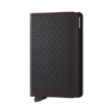 Secrid Slim Wallet Portemonnee Perforated Black-Red 1 Secrid Slim Wallet Portemonnee Perforated Black-Red -NL Rugzak Verkoopwinkel secrid slimwallet perforated black red front