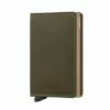 Secrid Slim Wallet Portemonnee Saffiano Olive 2 Secrid Slim Wallet Portemonnee Saffiano Olive -NL Rugzak Verkoopwinkel secrid slimwallet saffiano olive front