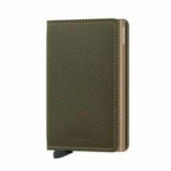 Secrid Slim Wallet Portemonnee Saffiano Olive
