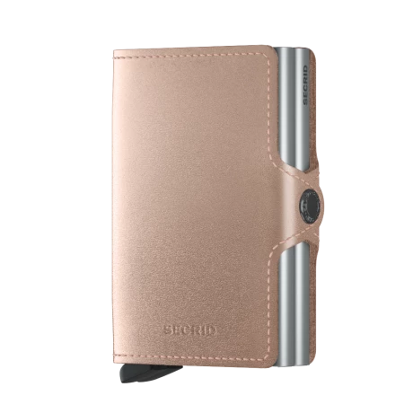 Secrid Twin Wallet Portemonnee Metallic Rose 3 Secrid Twin Wallet Portemonnee Metallic Rose