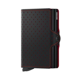 Secrid Twin Wallet Portemonnee Perforated Black-Red