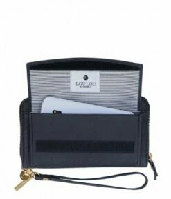 LouLou Essentiels SLB Robuste RFID Wallet Black -NL Rugzak Verkoopwinkel slb147dg 001 001 3 600